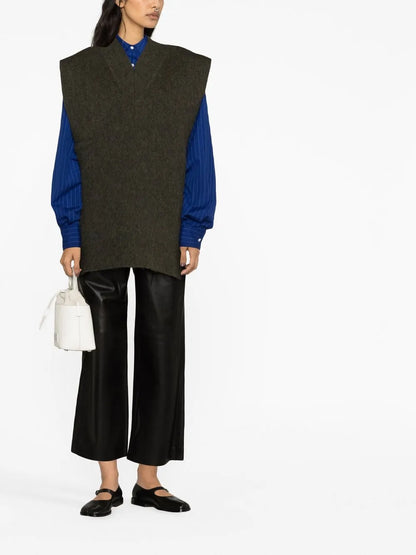 Knitted Wool Vest