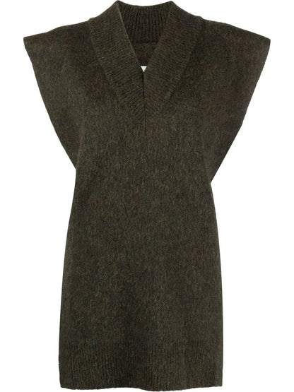 Knitted Wool Vest