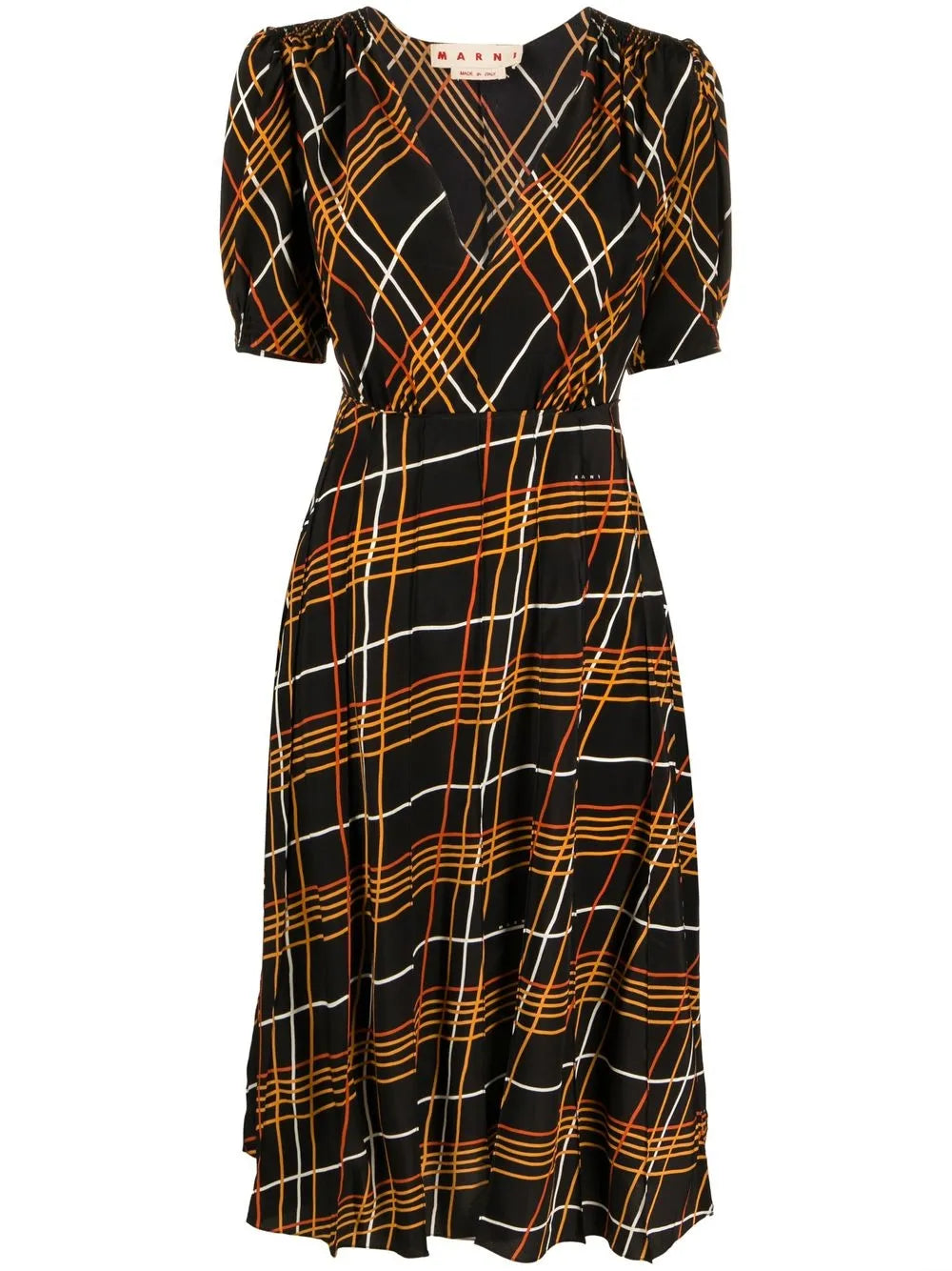 Multi-Way Stripe Midi Dress