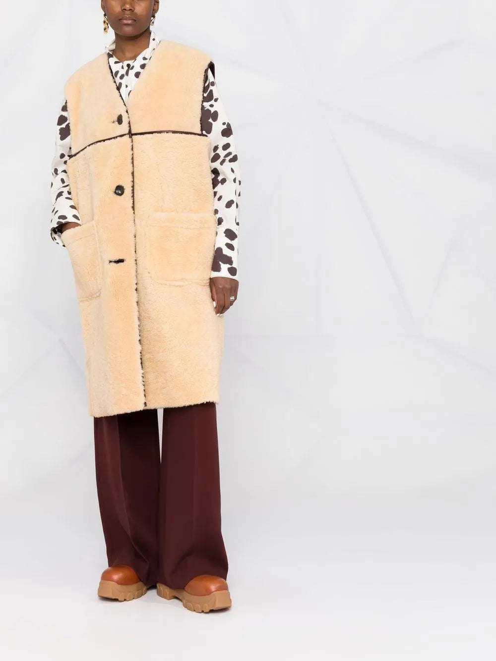 Reversible Furry Waistcoat