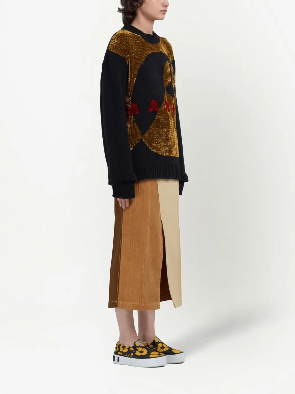 Logo Print Knitted Sweater