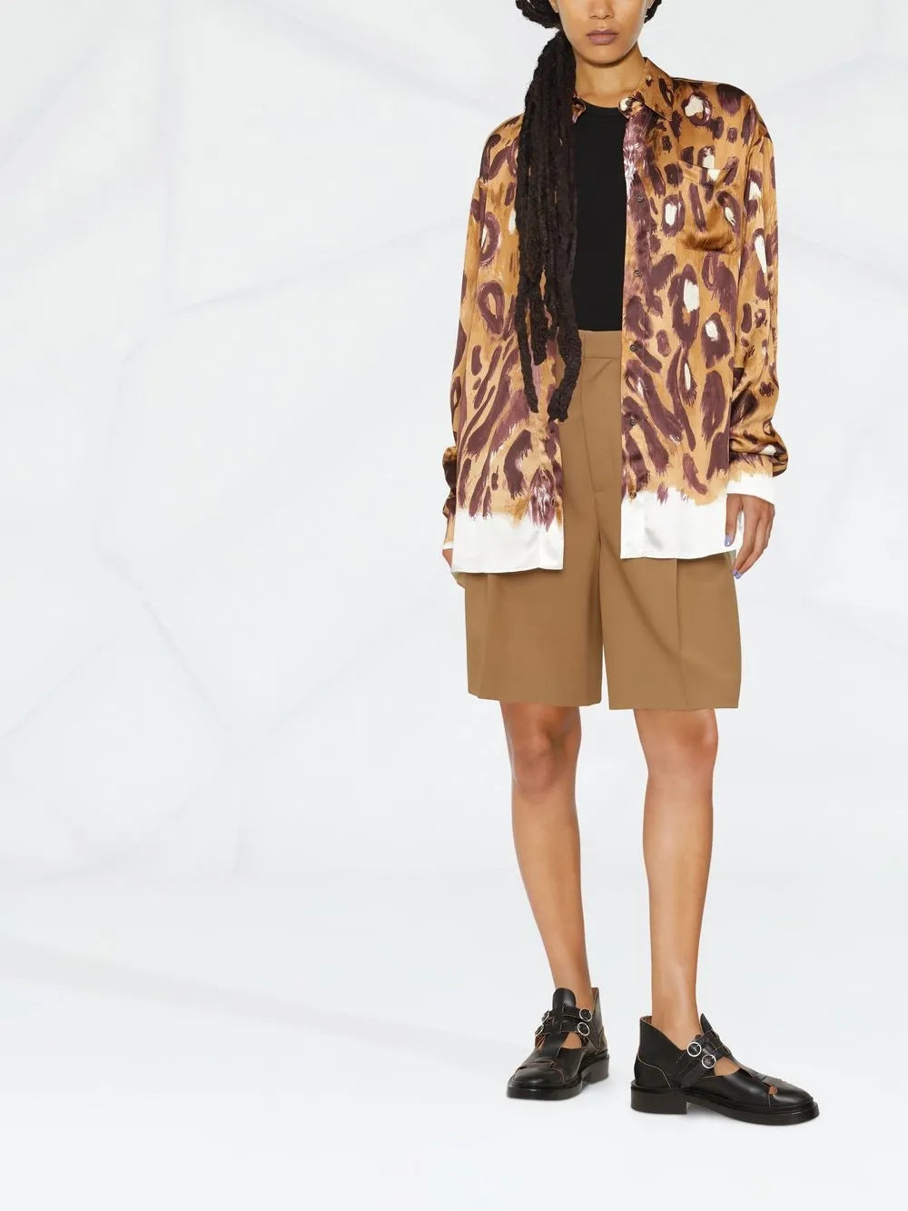 All-Over Leopard-Print Shirt