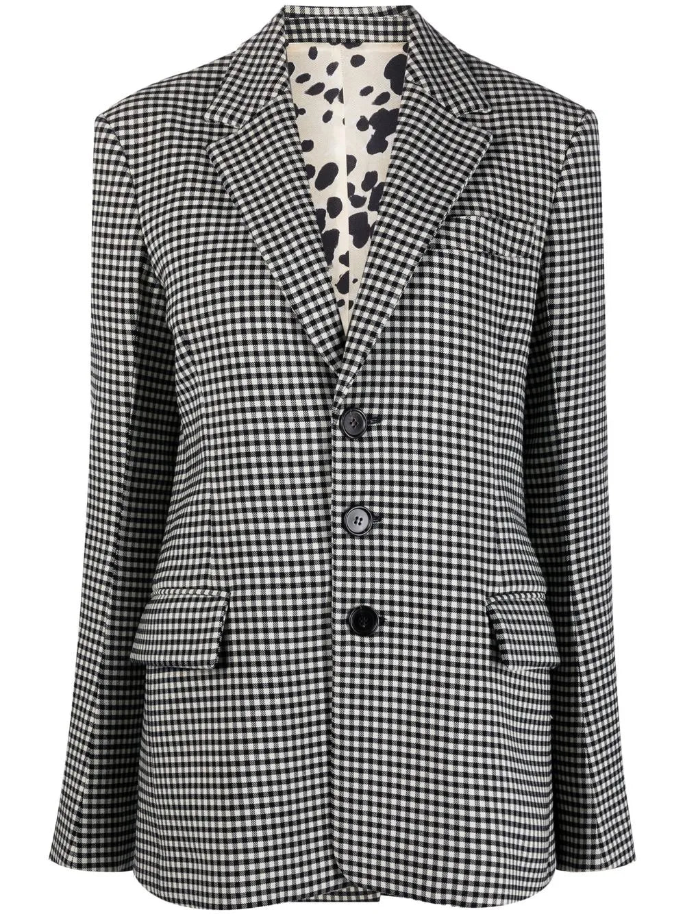 Check-Pattern Blazer