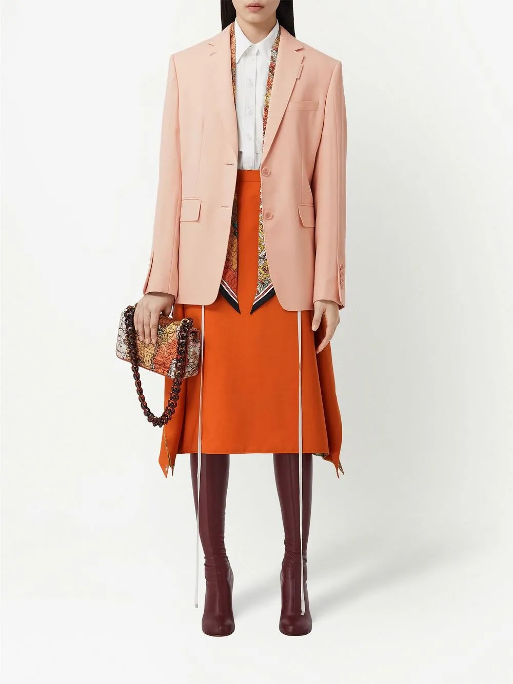 Tailored Single-Breasted Blazer