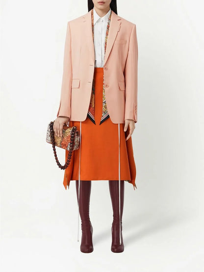 Tailored Single-Breasted Blazer