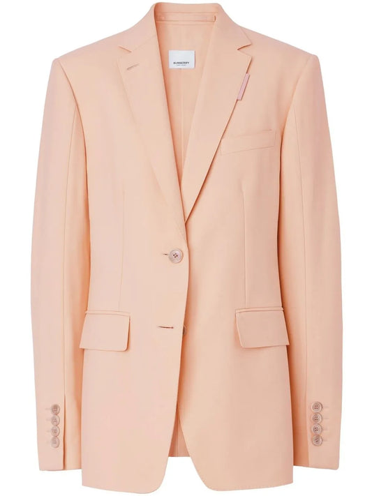 Tailored Single-Breasted Blazer