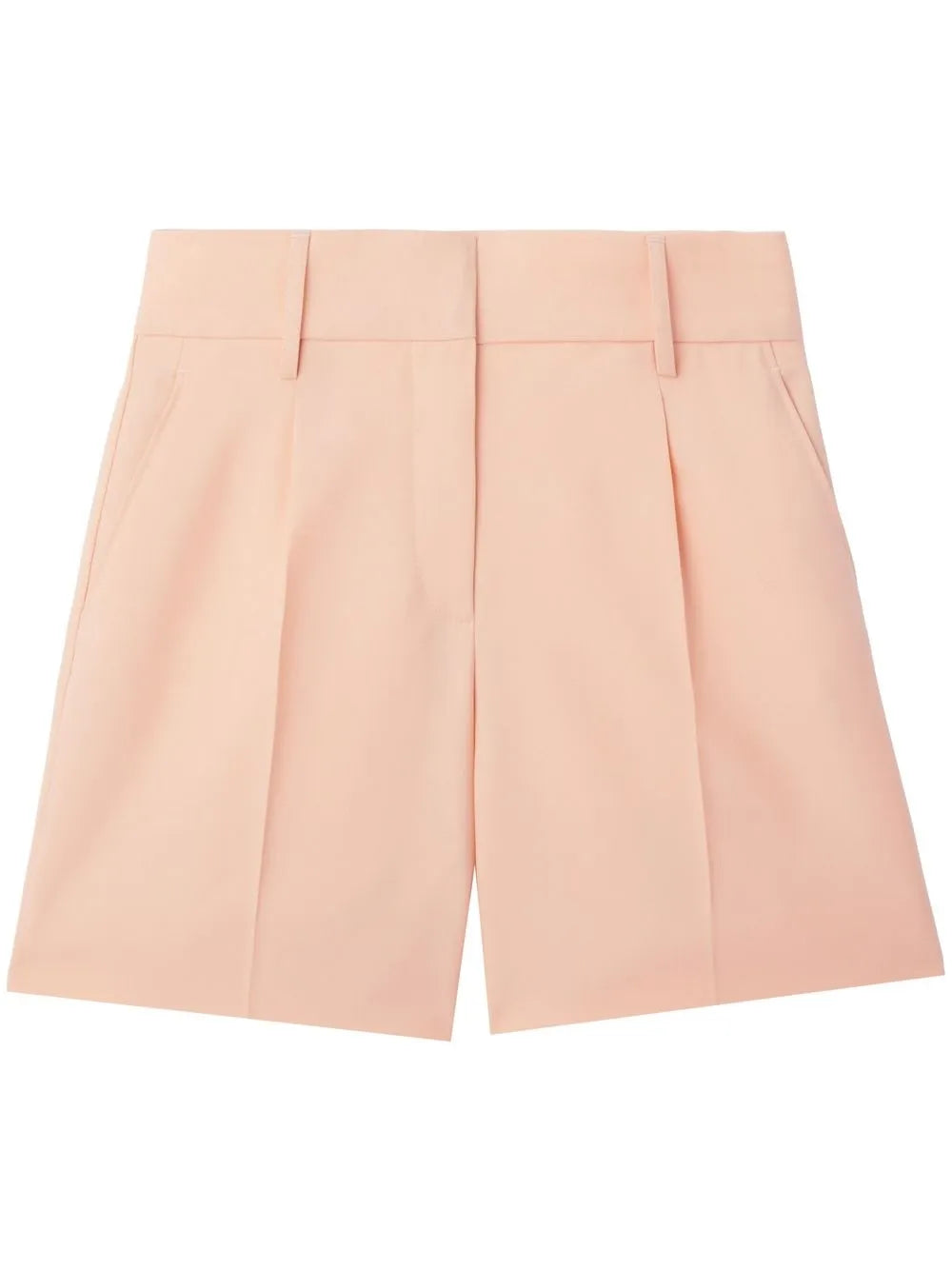 Pressed-Crease Tailored Shorts
