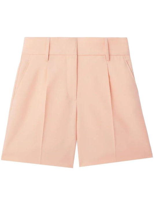 Pressed-Crease Tailored Shorts