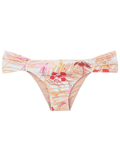 Ricy Floral-Print Bikini Bottoms