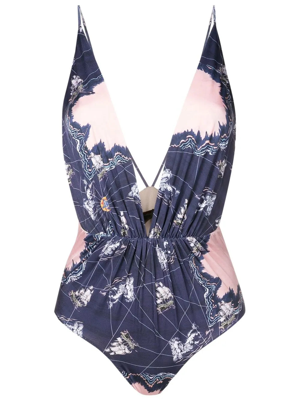 Clavert Graphic-Print Swimsuit
