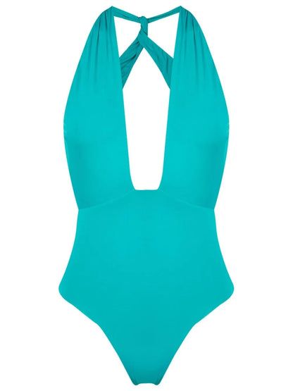 Welch Halterneck Swimsuit