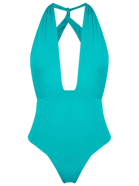 Welch Halterneck Swimsuit