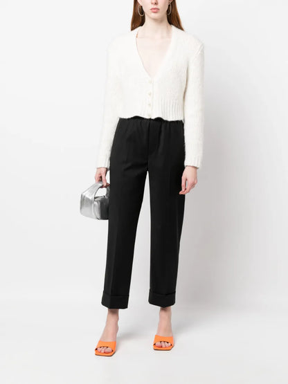 Relaxed-Fit Wool Trousers