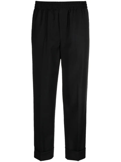 Relaxed-Fit Wool Trousers