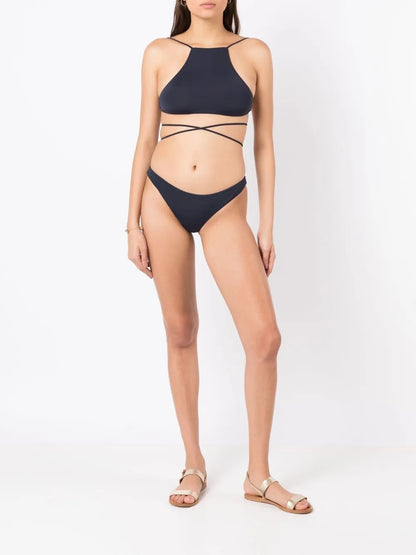 Crossover-Strap Bikini-Top