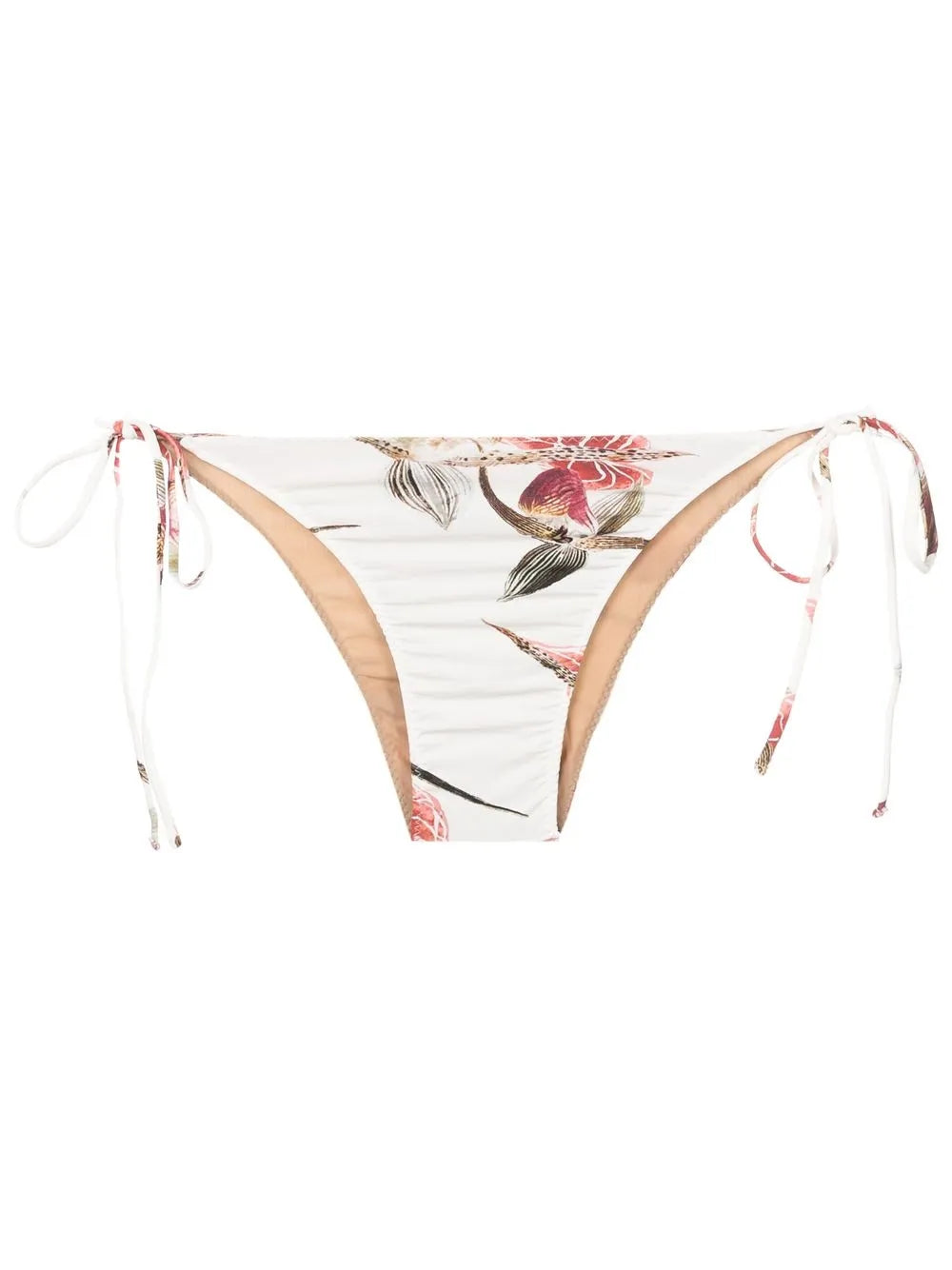 Aava Floral-Print Bikini Bottoms