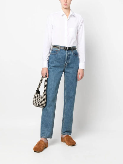 Long-Sleeve Button-Up Shirt