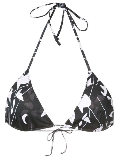 Chapin Abstract-Pattern Bikini-Top