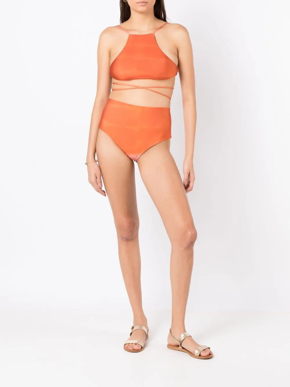 Ceanna High-Waisted Bikini Bottoms