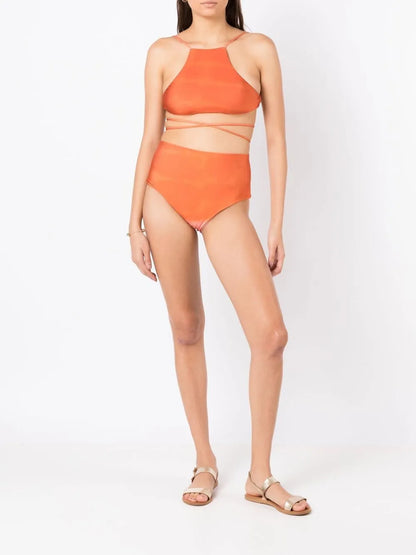 Chung Wrap-Tie Bikini Top