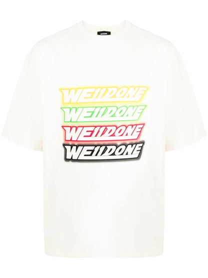 Repeated Logo Print T-Shirt