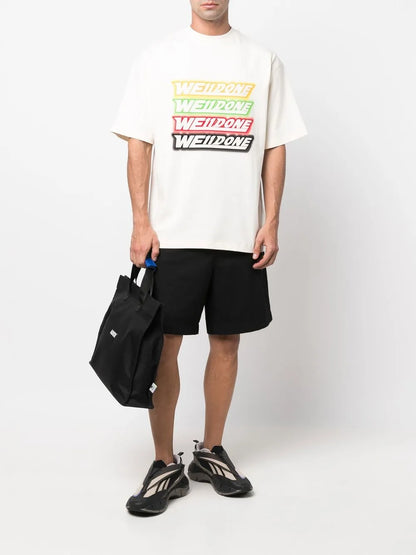 Repeated Logo Print T-Shirt