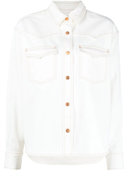 Button-Down Denim Jacket