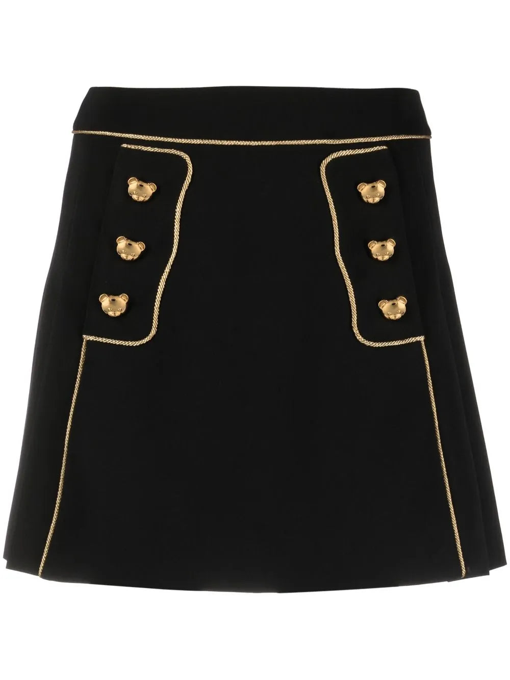 Rope-Detail A-Line Skirt