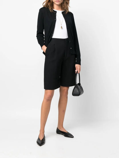 Merino Long-Sleeve Cardigan