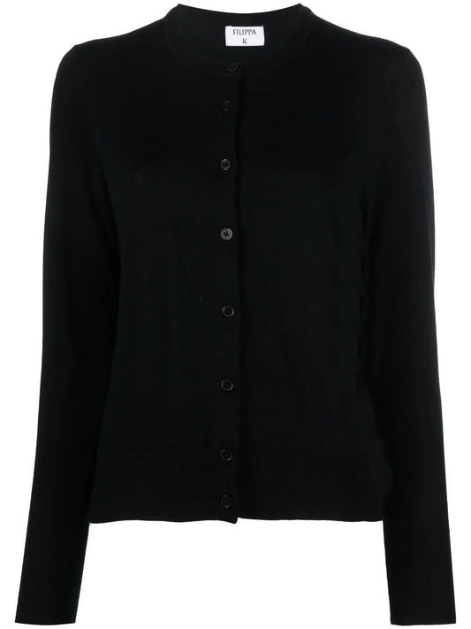 Merino Long-Sleeve Cardigan