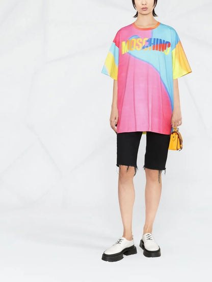 Logo-Print Oversized T-Shirt