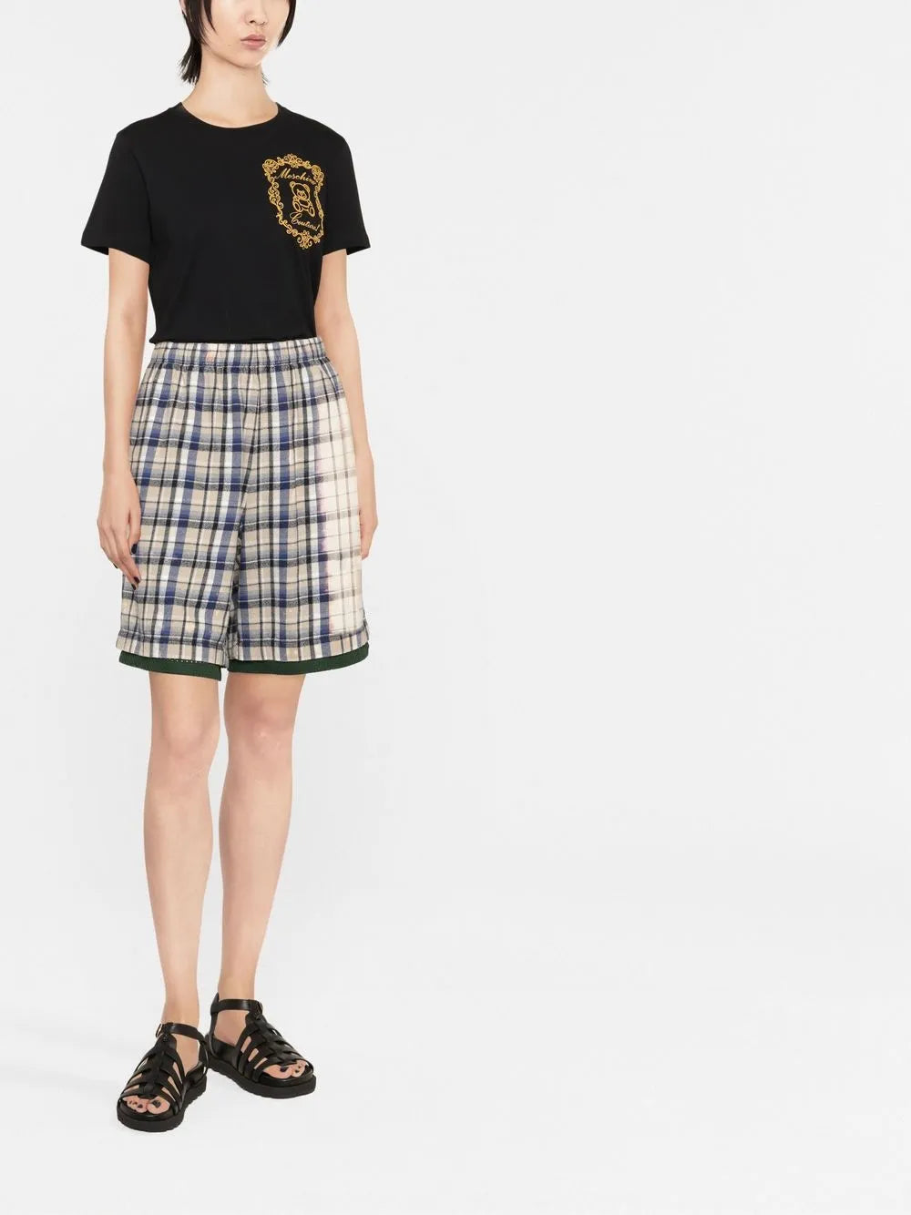 Embroidered-Logo Short-Sleeve T-Shirt