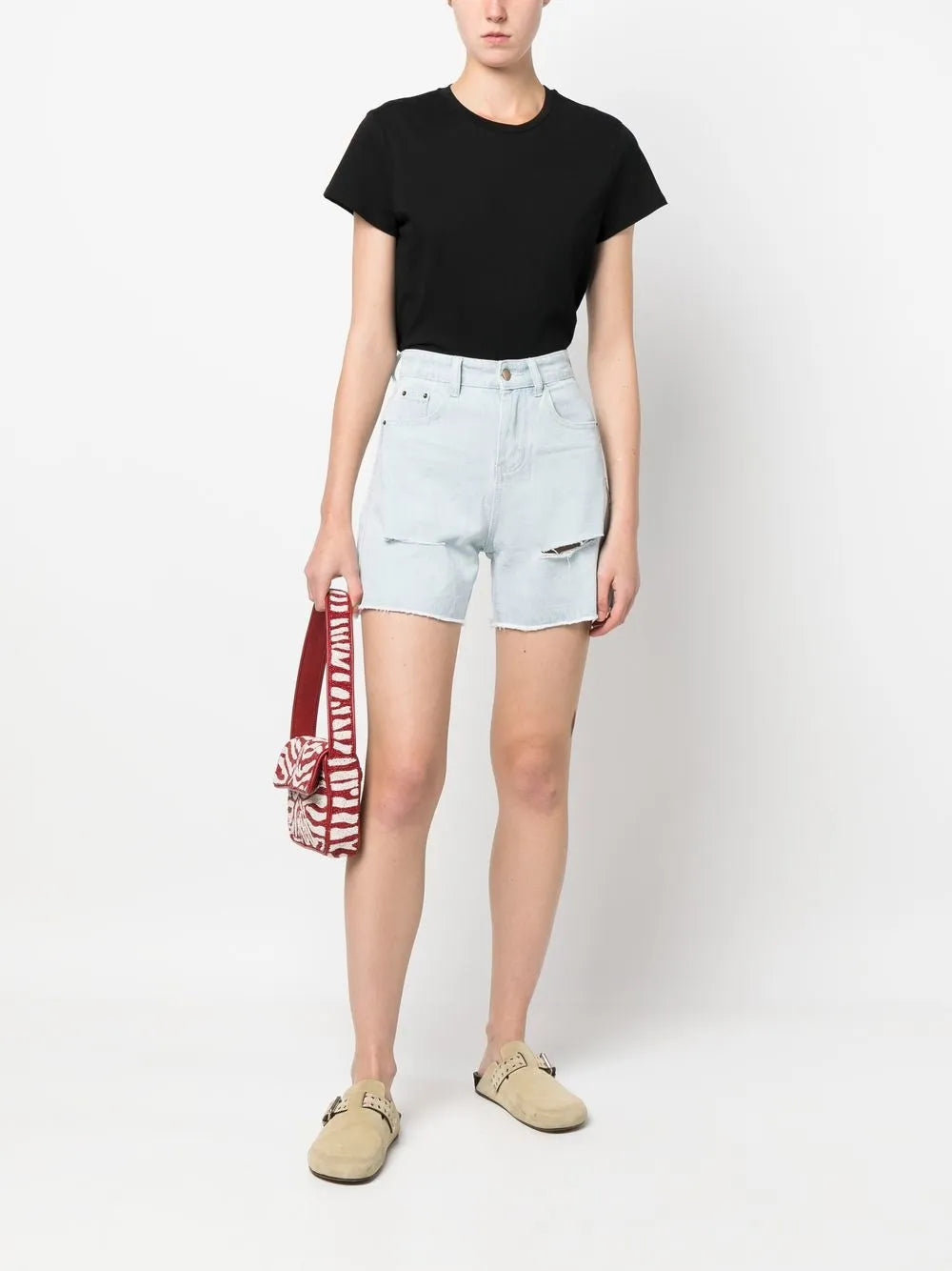 Round-Neck Short-Sleeve T-Shirt