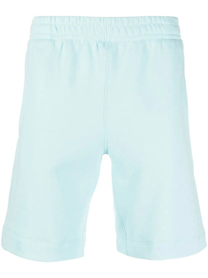 Mid-Rise Organic-Cotton Track Shorts