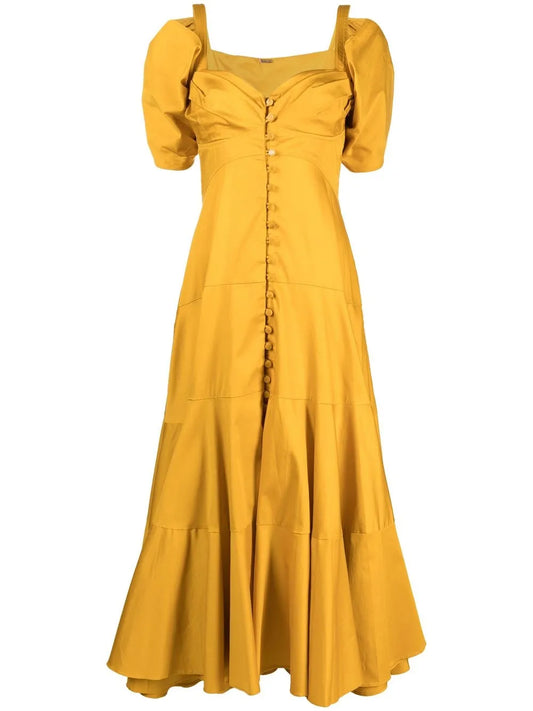 Cut-Out Midi Dress