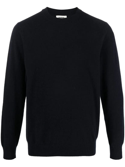 Fine-Knit Round Neck Jumper
