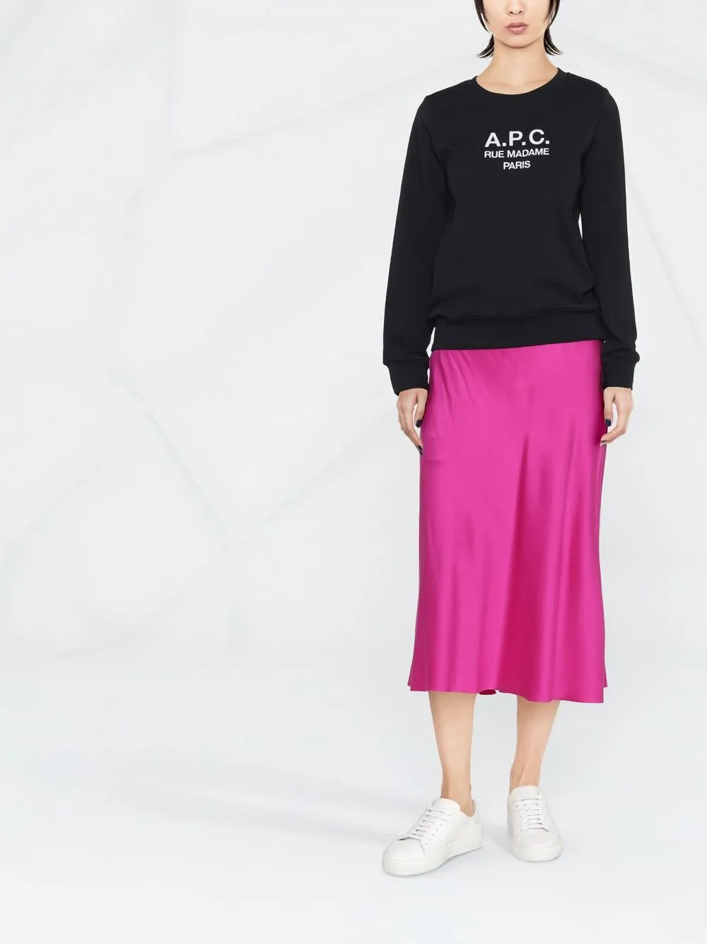 Tina Logo-Embroidered Cotton Sweatshirt