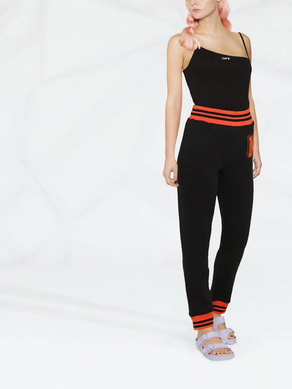 Logo Patch Track Pants