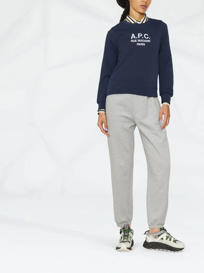 Tina Logo-Embroidered Cotton Sweatshirt