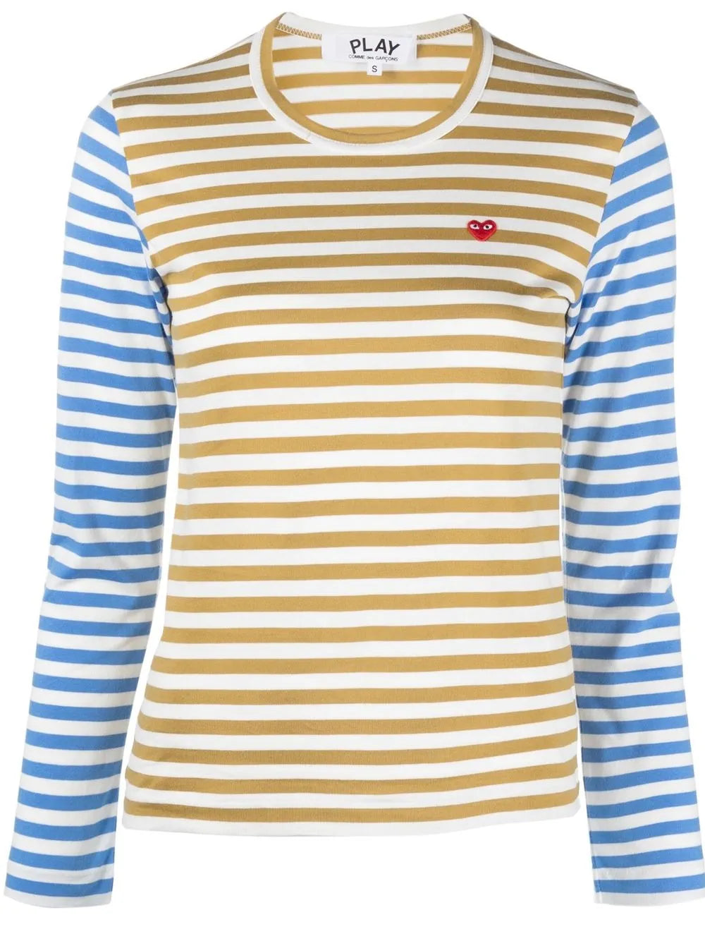 Heart-Patch Cotton T-Shirt