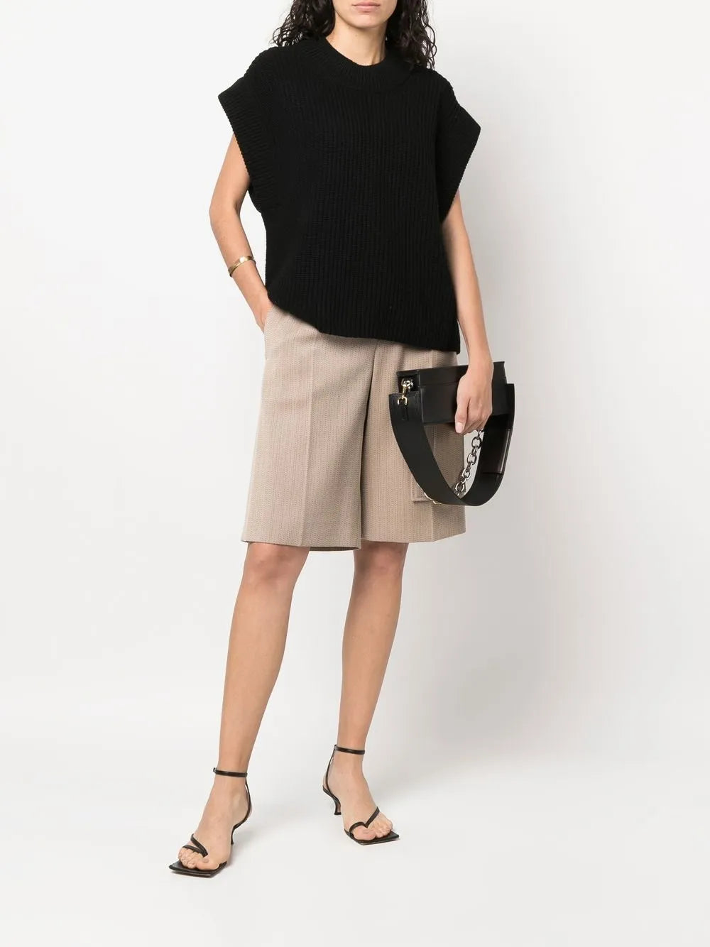 Sleeveless Knit Jumper