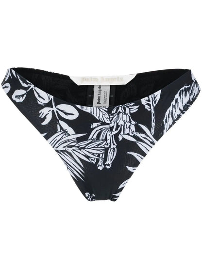 Floral-Print Bikini Bottoms
