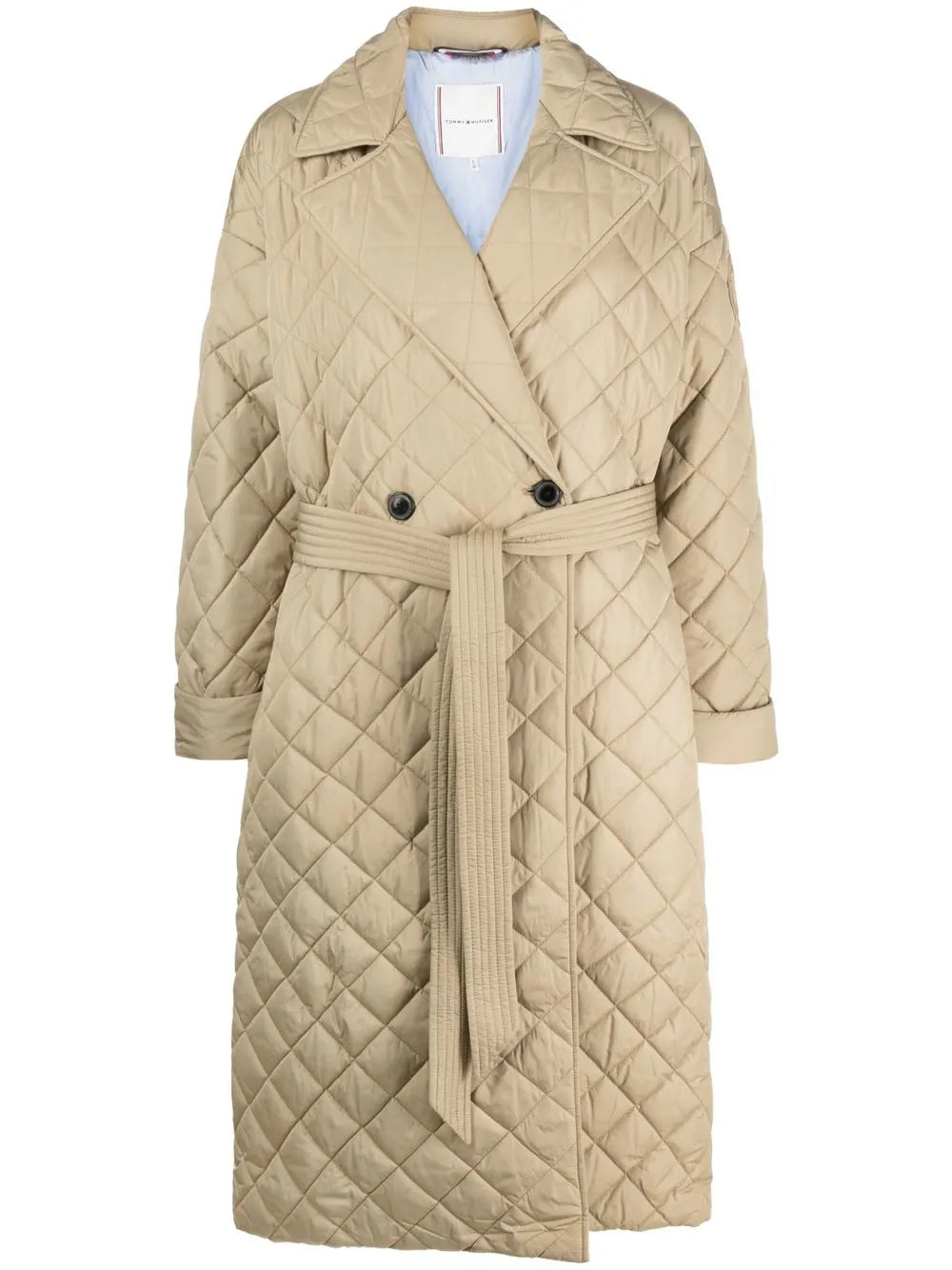 Sorona Quilted Belted Coat