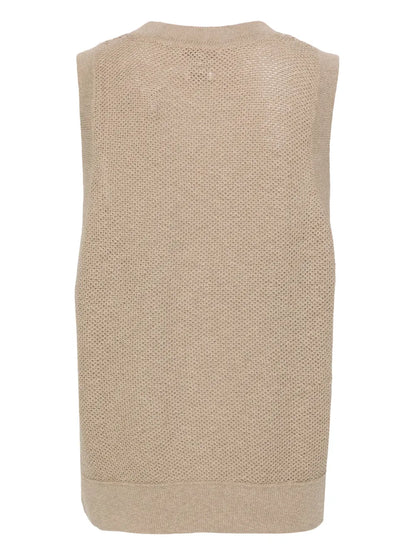 Open-Knit Tank Top