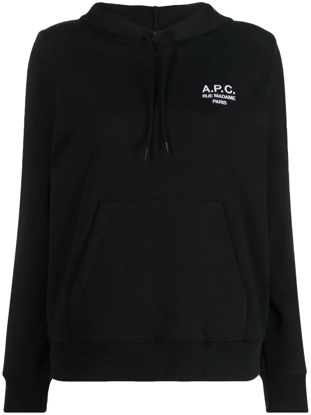Embroidered-Logo Detail Hoodie
