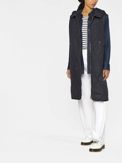 Sorona Quilted Long Vest