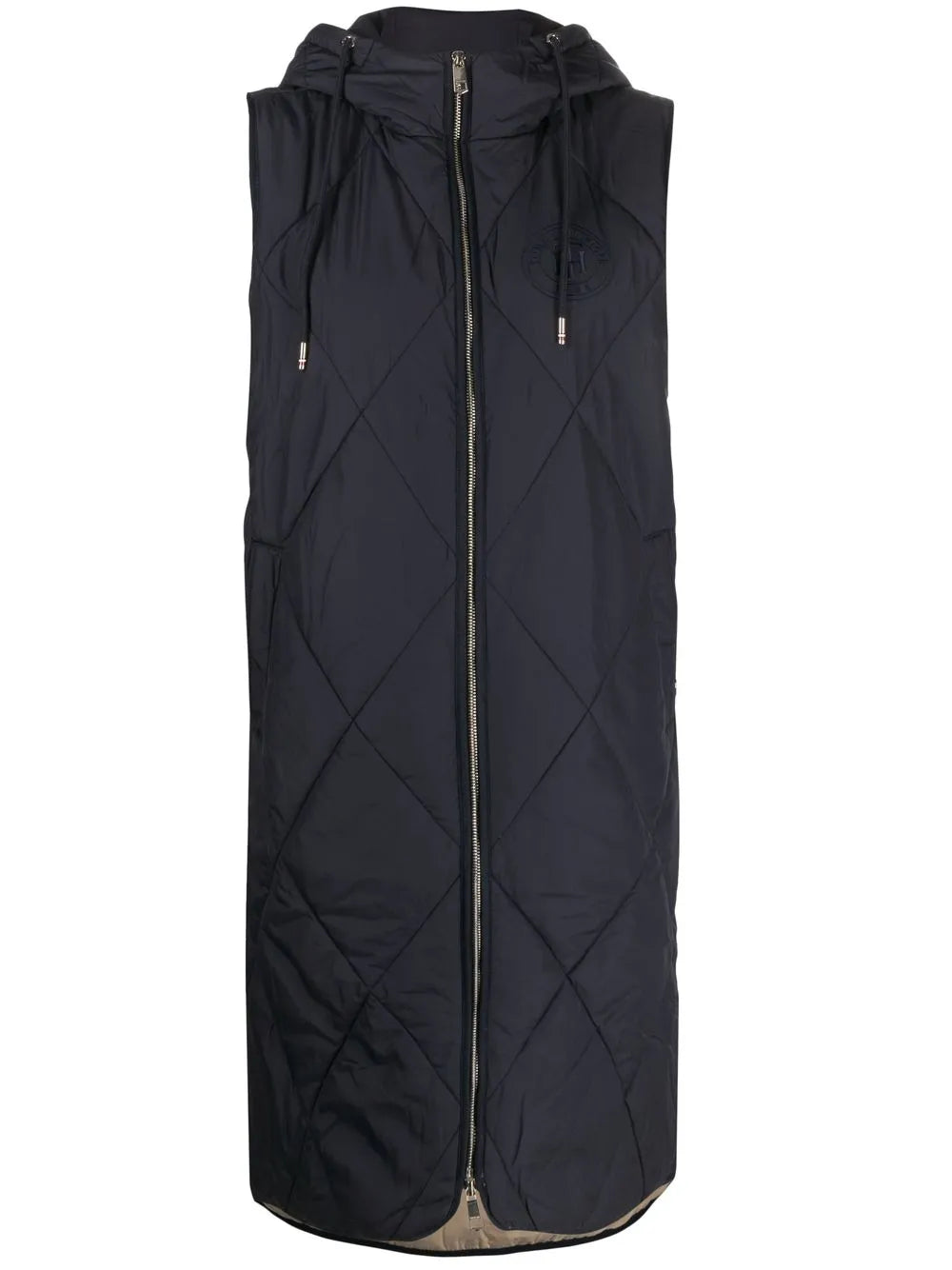 Sorona Quilted Long Vest