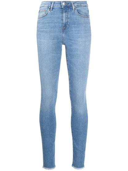 High-Waisted Skinny Jeans