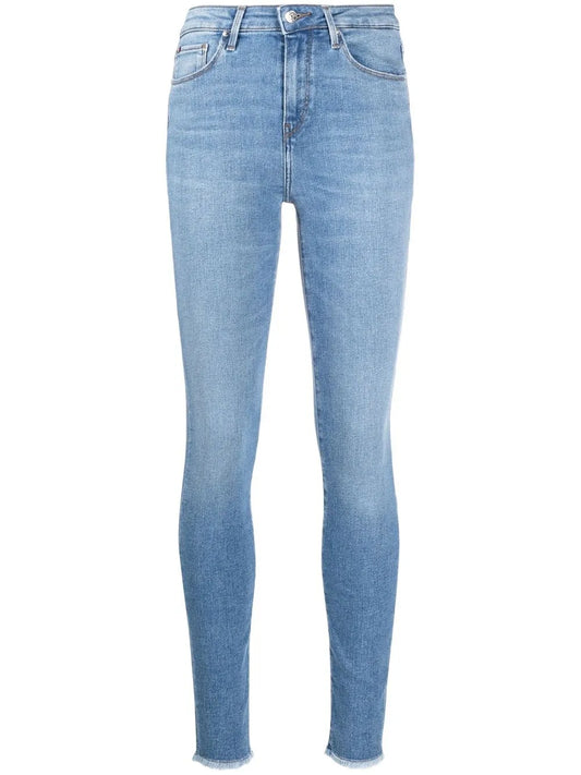 High-Waisted Skinny Jeans