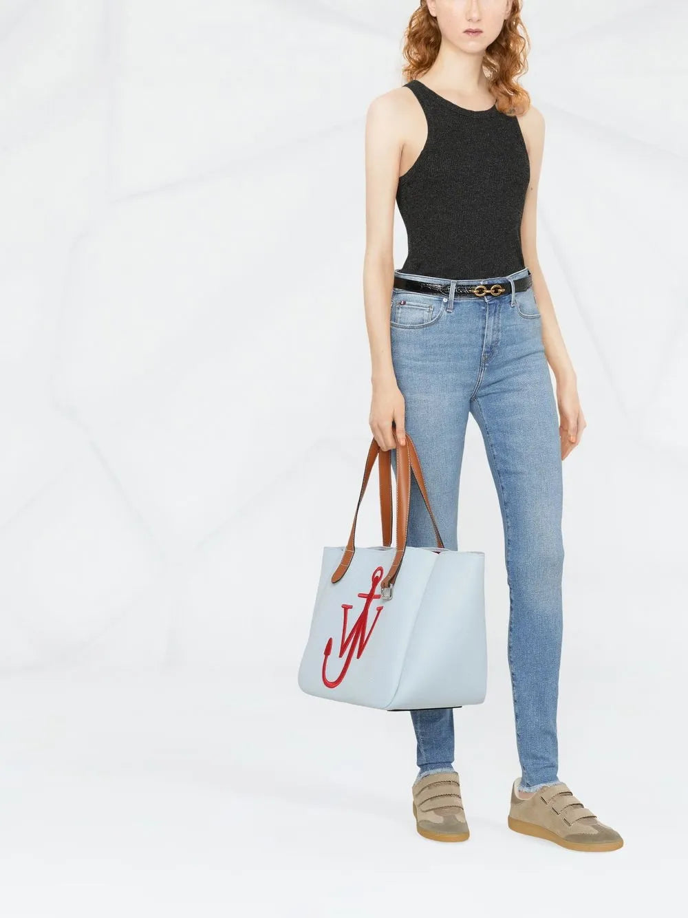 High-Waisted Skinny Jeans